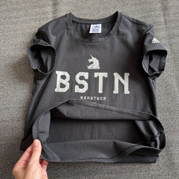 Boston Marathon Soft Cotton Blend Unicorn Logo - Picture 10 of 14